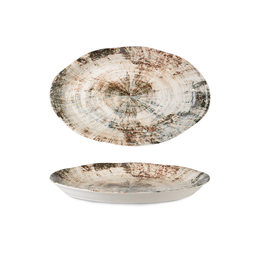 Kayla Shira Natural Oval Plate